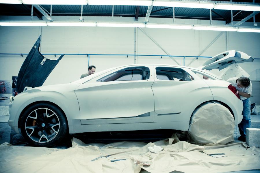 Детали создания Citroen Hypnos Hybrid Crossover Concept 2008 года  (фото 28 из 104)